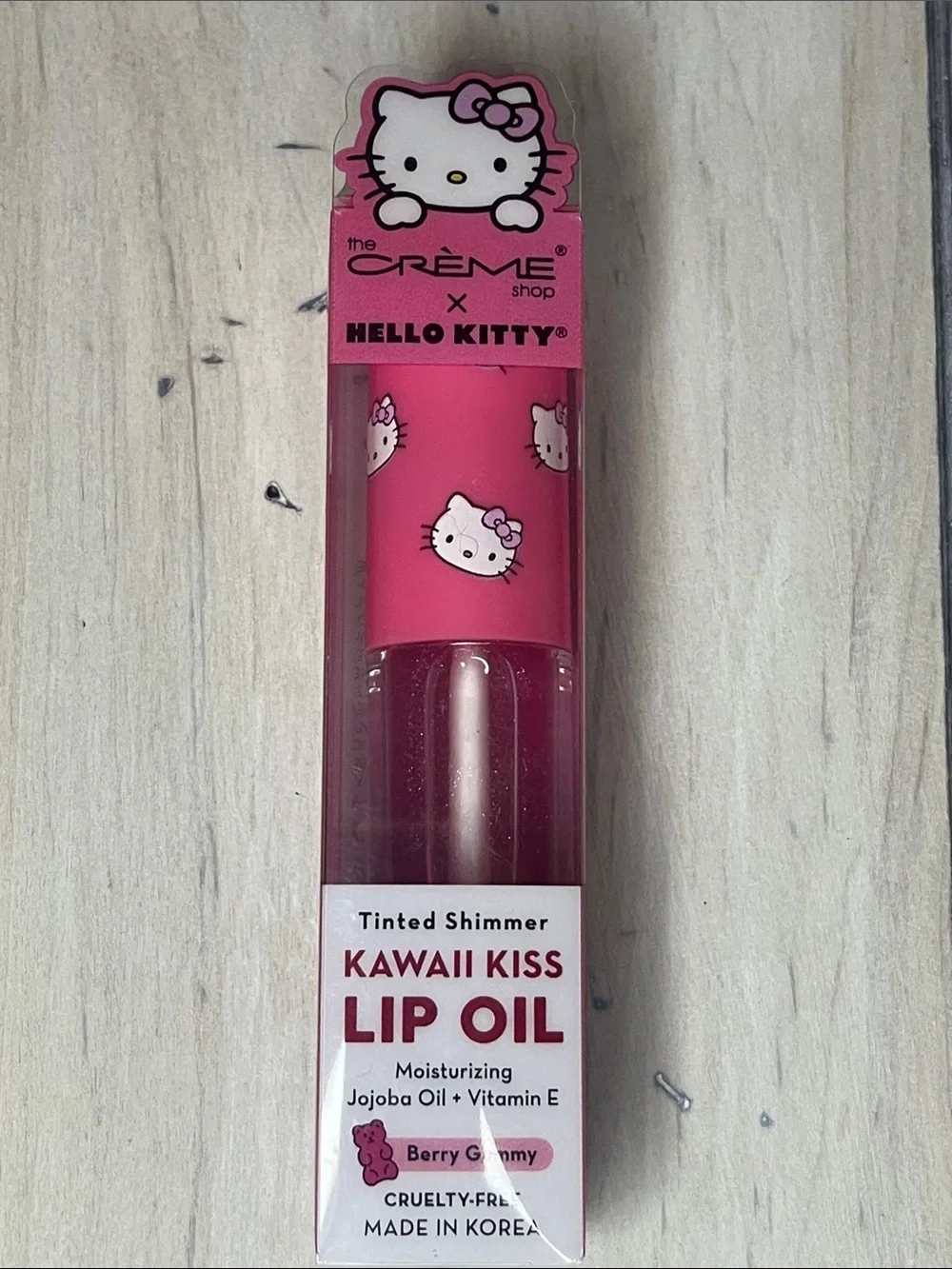 The Crème Shop x Hello Kitty Kawaii Kiss Lip Oil - Berry gummy